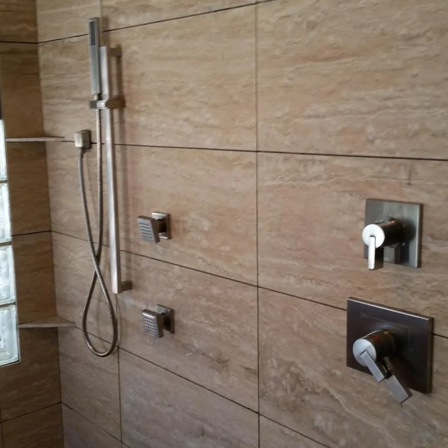 Shower fixture installation for Gas Line Repair in Parker